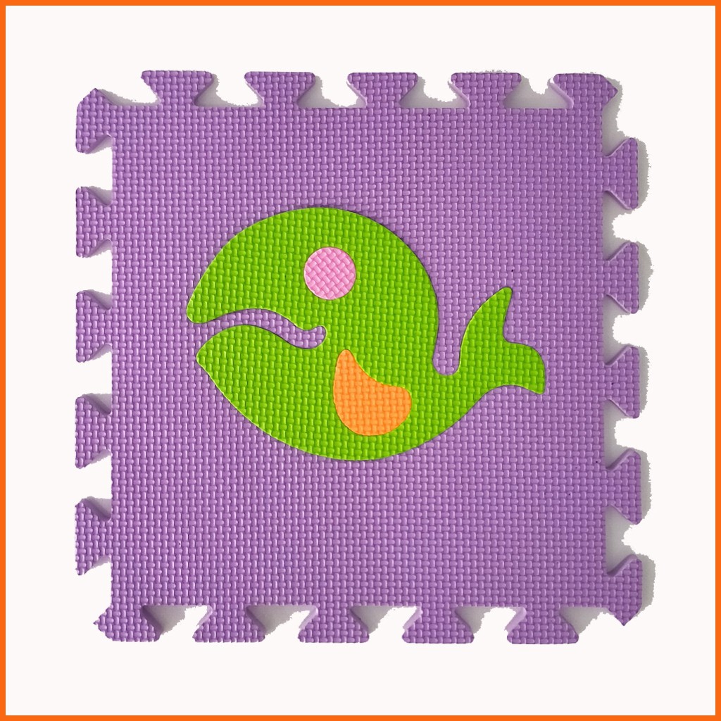 Thảm xốp cho bé hình con vật - Kích thước mỗi tấm 30x30x1cm- Hàng Việt Nam