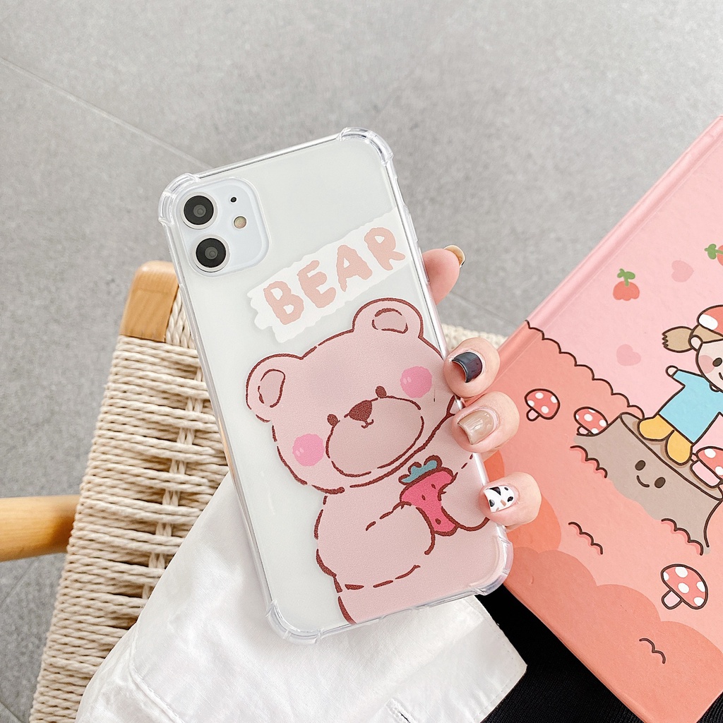 Ốp lưng Iphone 5 5s 5SE 6 6s 7 8 7Plus 8Plus X Xs XR Xsmax 11 11Pro 11Promax - Ốp Trong Suốt TS301 TS302