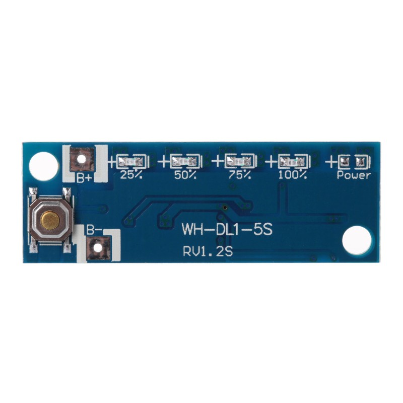 Đèn báo hiệu thị mức độ dùng pin Lithium 5S kèm bộ phụ kiện