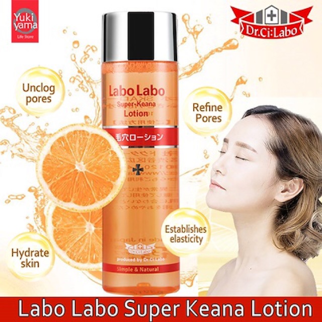 LOTION NƯỚC HOA HỒNG LABOLABO SE KHÍT CHÂN LÔNG