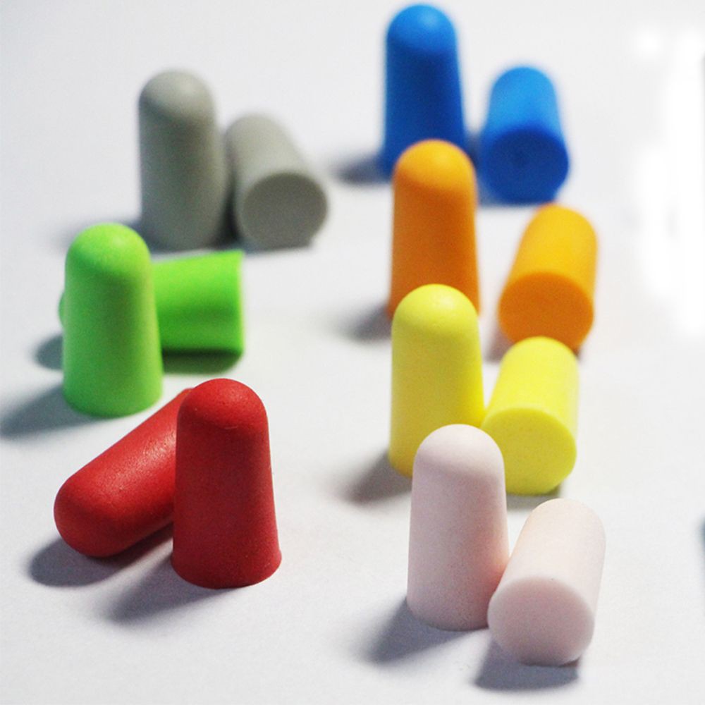 5 Cặp nút bịt tai 2.4*1.2cm chống ồn