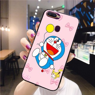 Ốp Lưng oppo f9/a5s kính in hình doremon siêu đẹp