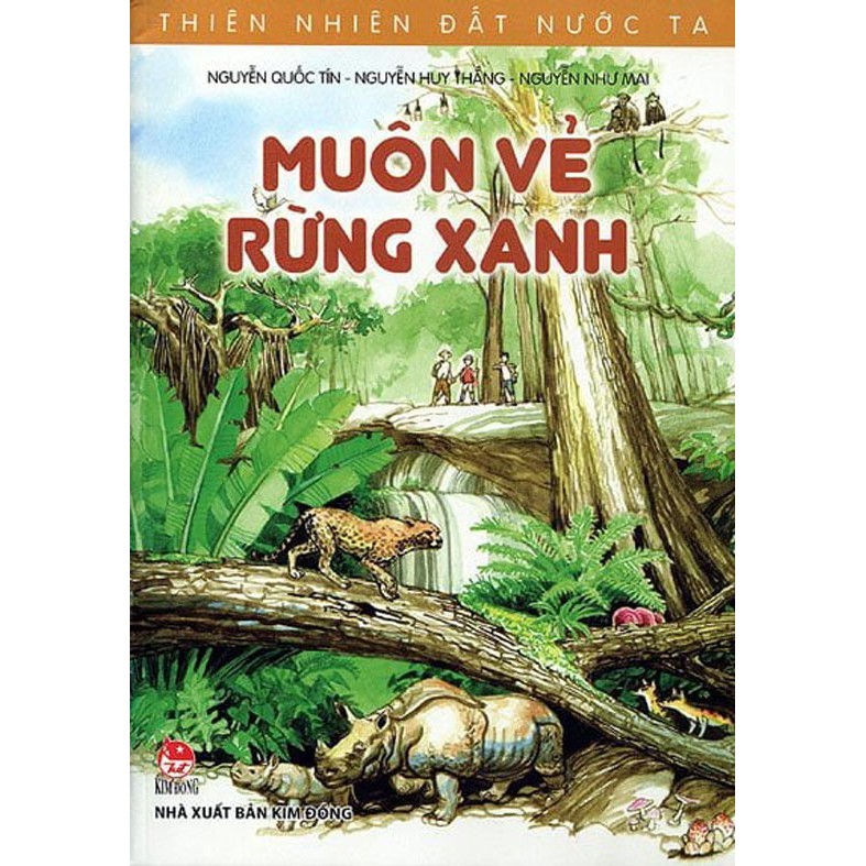 Sách- Muôn vẻ rừng xanh- NXB Kim Đồng