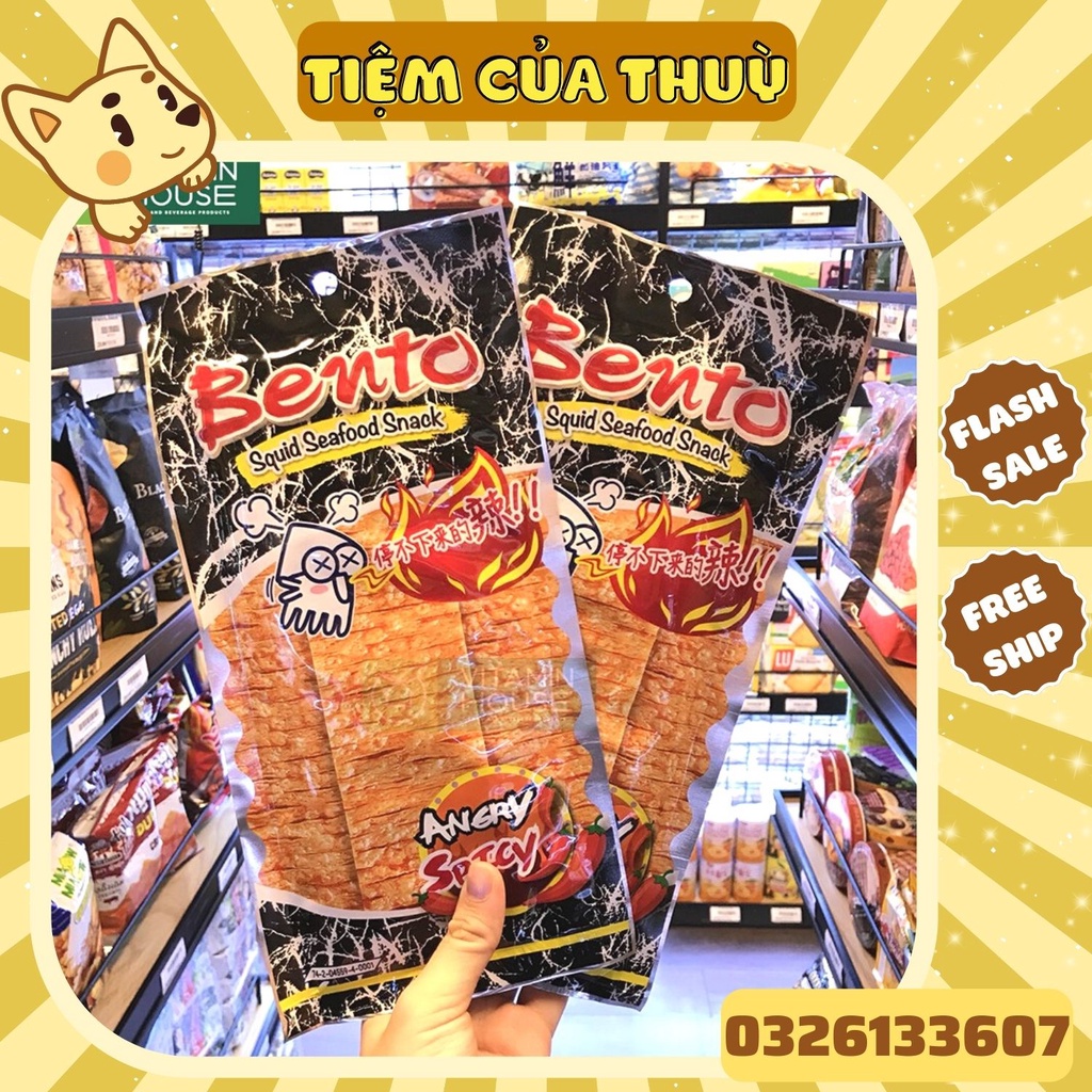 (Gói lớn) Mực Bento Đen Thái Lan Gói Lớn 24G ĐEN SIÊU CAY