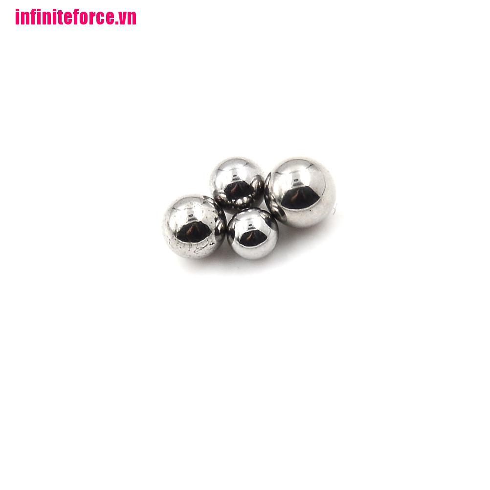 Bộ 100 Bóng Bạc 4 / 4.5 / 5 / 5.5mm Thay Thế Chất Lượng Cao
