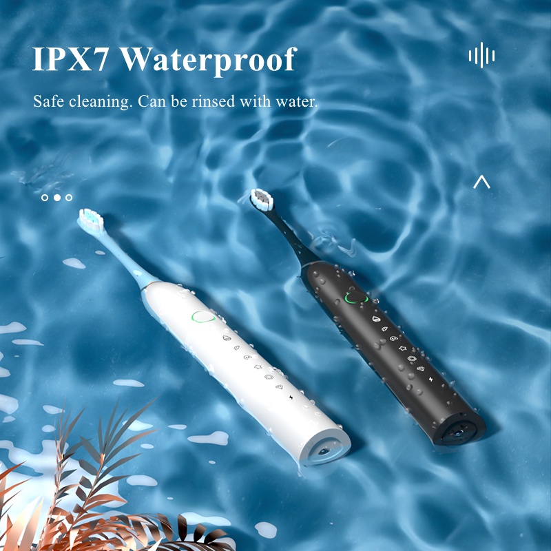 [Hàng mới về] Bàn chải đánh răng điện Sonic X2 pro tự động với lông bàn chải siêu mềm mại