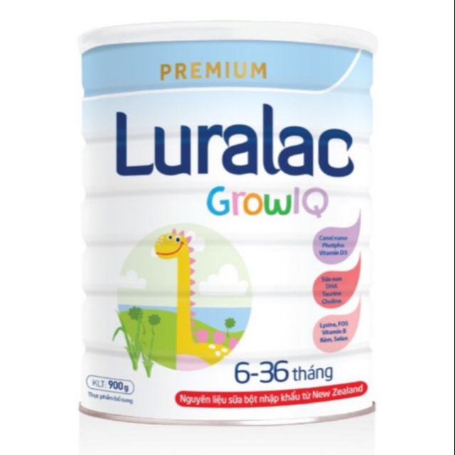 Sữa bột luralac iq 900g