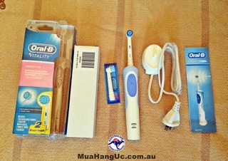 Máy đánh răng Oral B Úc