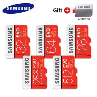Thẻ nhớ samsung micro sd 512gb 256gb 128gb 64gb sdxc cấp evo plus class 10 uhs-3 thẻ tf / sd trans flash