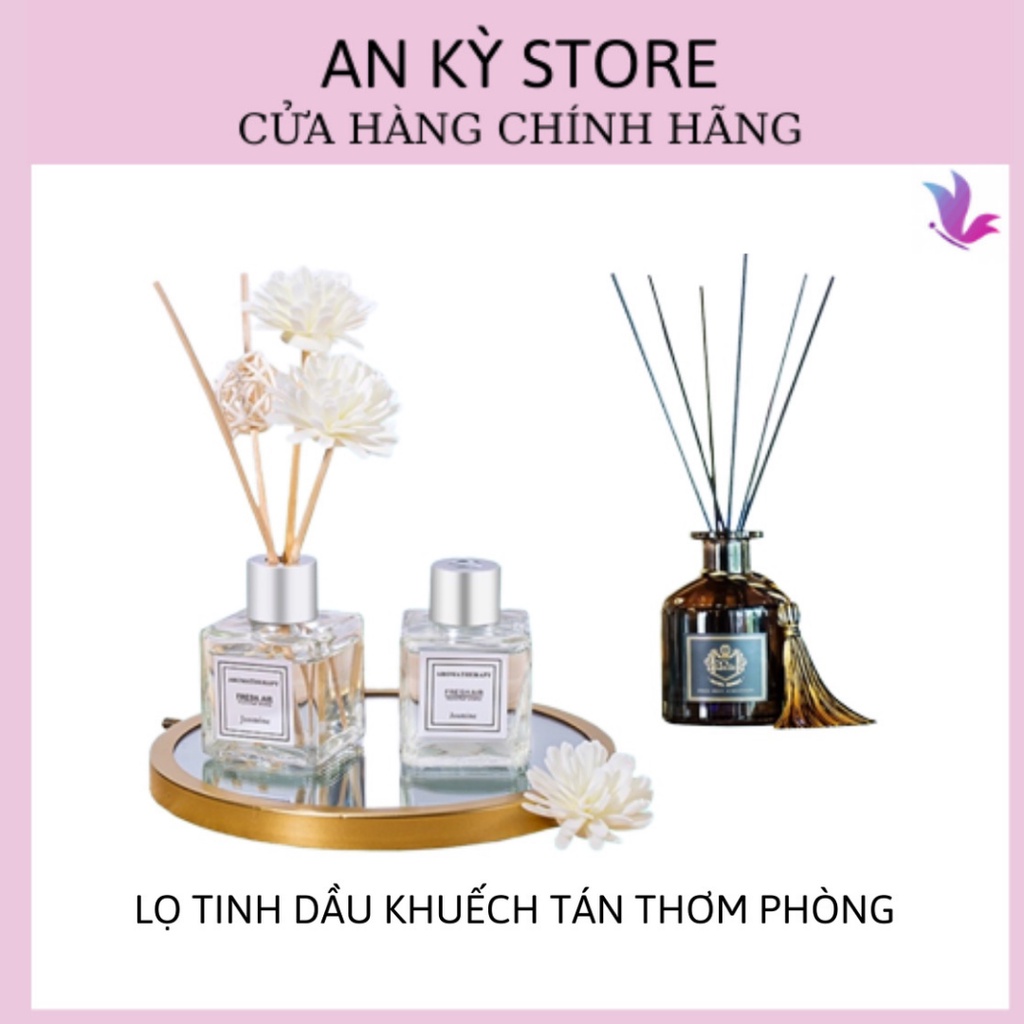 Lọ Tinh Dầu Thơm Để Phòng Tặng Kèm Hoa Khô- Giao Mùi Ngẫu Nhiên