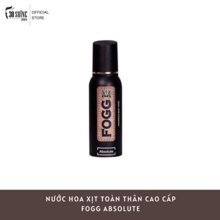 Nước hoa xịt toàn thân Fogg Absolute màu đen 120ml