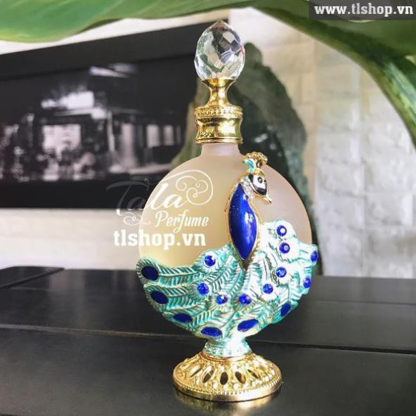 TINH DẦU NƯỚC HOA NỘI ĐỊA DUBAI ATTAR AL FARHAN 29ML - CÔNG XANH NỘI ĐỊA SỐ 46