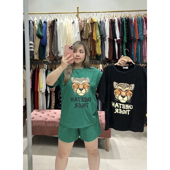 Bộ đùi nữ bigsize - bộ hổ đeo kính
