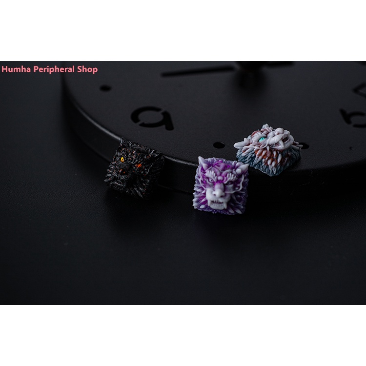 Artisan Đầu Rồng Bằng Nhựa Resin Làm Thủ Công Cho Bàn Phím Cơ