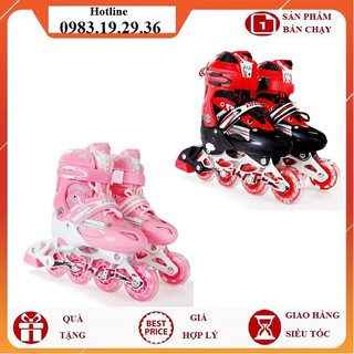 GIÀY PATIN TRẺ EM KÈM BẢO HỘ