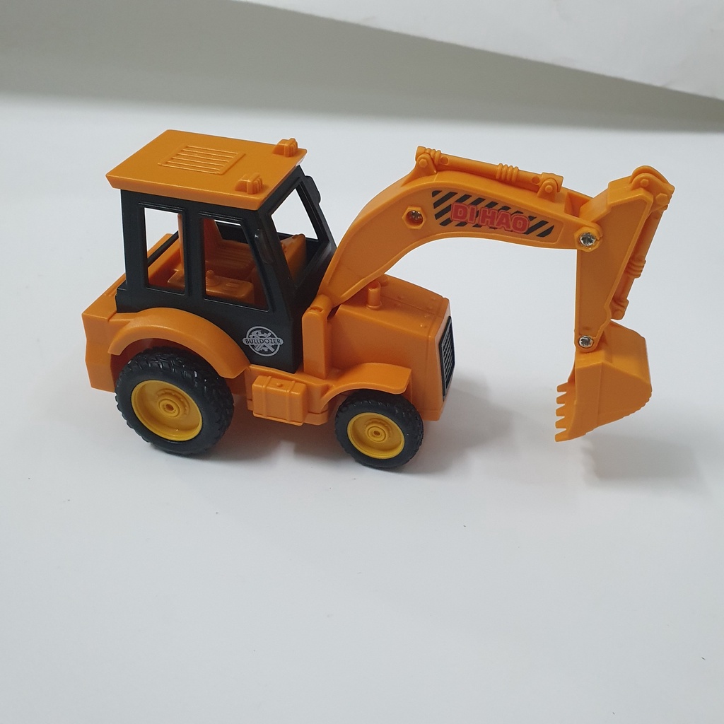 Xe Công Trình Có Hộp Xe Cẩu Xúc Có Thể Chạy Trớn Đồ Chơi Bé Trai