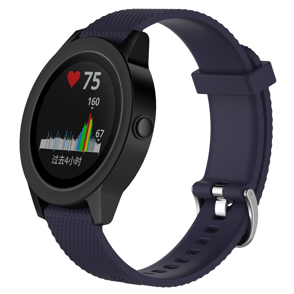 GARMIN Dây Đeo Silicon Nhiều Màu Sắc Cho Đồng Hồ Thông Minh Garmin Forerunner 245 245m 20mm