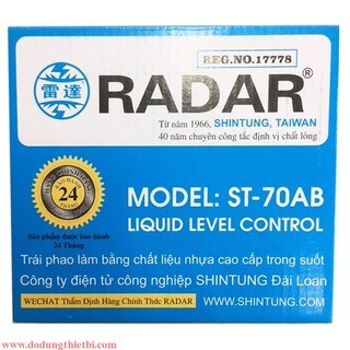 Combo 20 phao cơ điện Radar