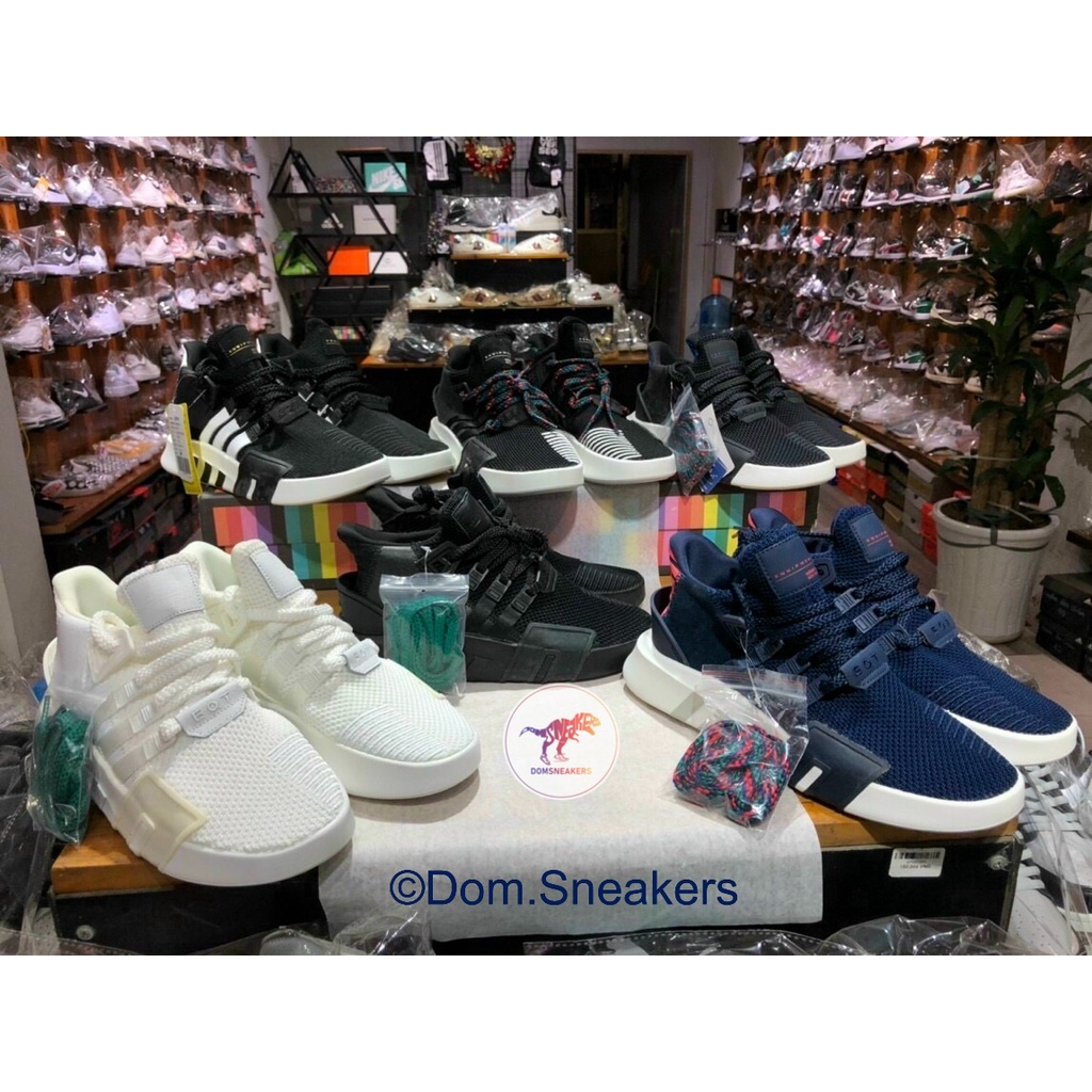 (Full box-bill) Giày thể thao nam nữ Addidas E.Q.T phối dây,logo nâu (bản đẹp)