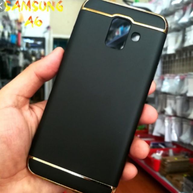 Ốp lưng 3 mảnh Plastic 360 cho samsung A6 plus 2018