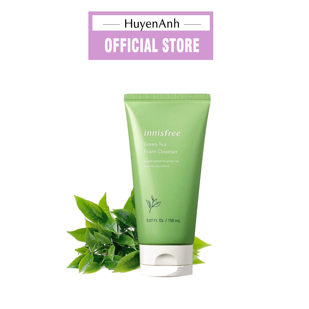 Sữa Rửa Mặt Trà xanh Innisfree Green Tea Cleansing Foam 150ML