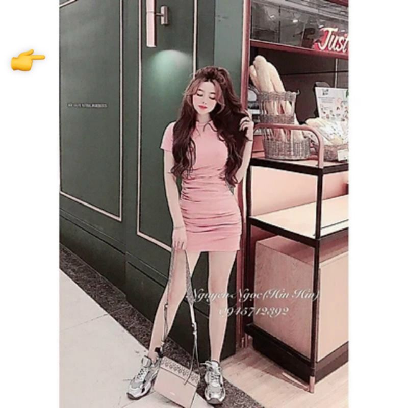 VÁY LEN TĂM ÔM BODY PHỐI TAY VOAN BỒNG BỒNG NT alohashop91