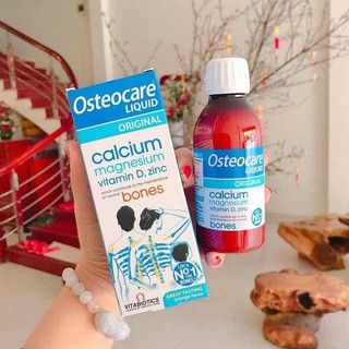 (order chính hãng, có bill) Canxi nước Osteocare Liquid 200ml của Uk