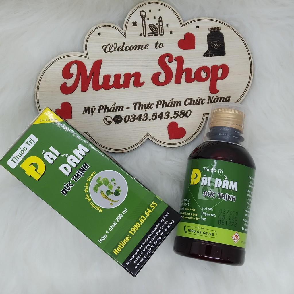 Siro Đái Dầm Đức Thịnh chai 200ml