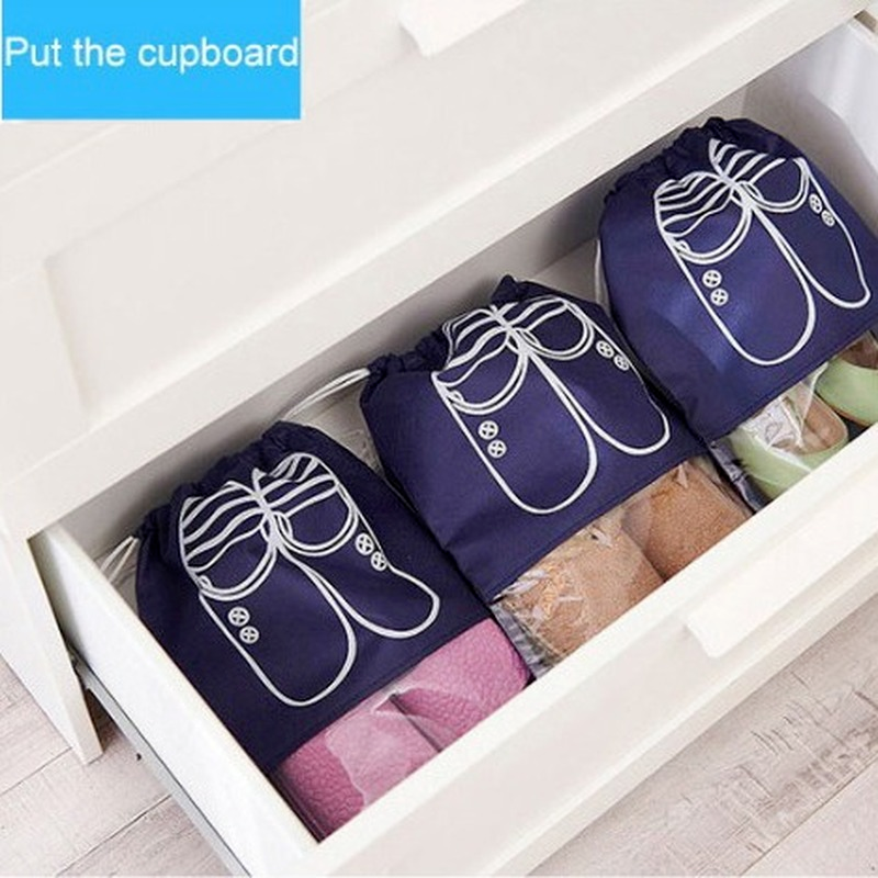 Túi đựng giày bằng vải không dệt chống bụi tiện dụng đa năng