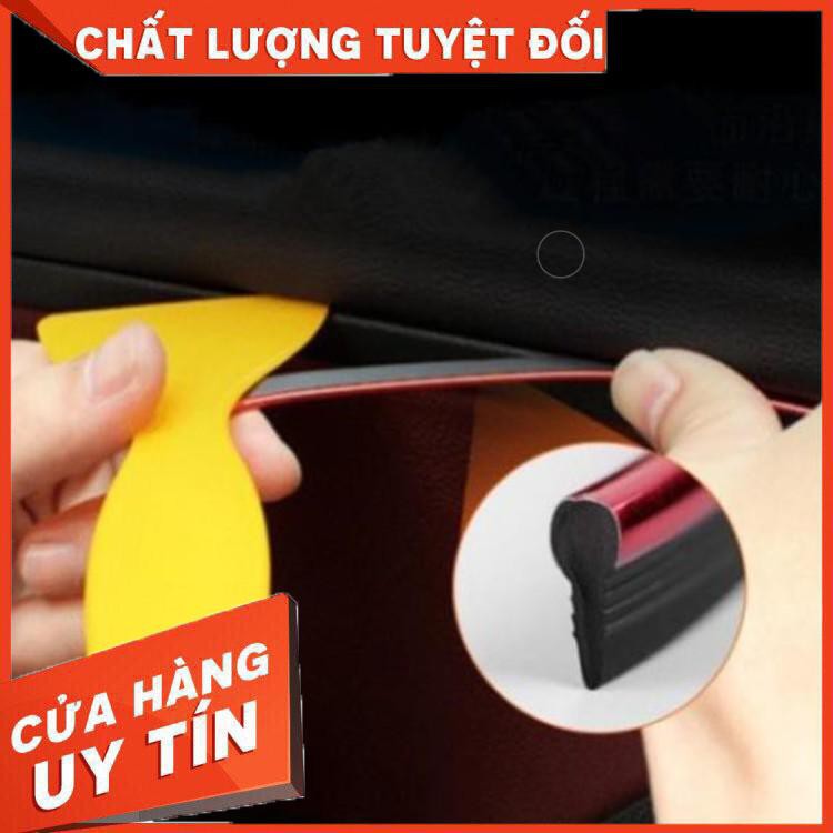 [Free ship 50k] Chỉ trang trí rãnh viền nội thất xe hơi cuộn 5 mét 4 màu thời trang🎁TẶNG dụng cụ lắp đặt loại 1