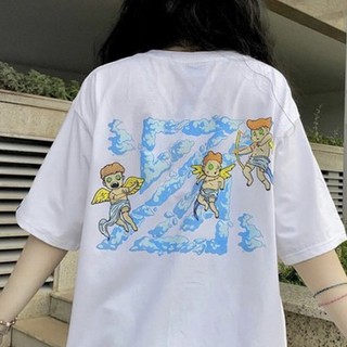Áo thun The Zed Thiên Thần Tee local brand chính hãng logo unisex tay lỡ streetwear form rộng
