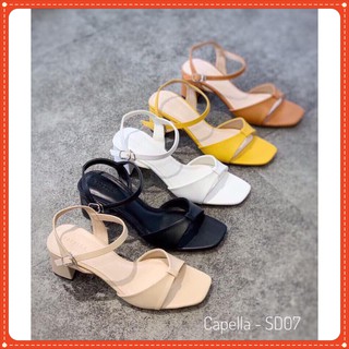 Giày SANDAL Nữ Đế Vuông 5CM Kiểu Công Sở - MÃ C18