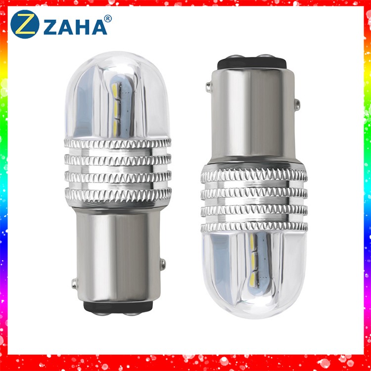 Đèn hậu 6 tim chân 1157 chớp nháy F1 cho ô tô xe máy