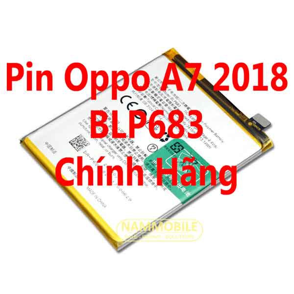 Pin Oppo Realme 2 Pro, A7X, A7 2018, F9 Pro, F9 Ram 6G BLP683 3500mAh Zin chính hãng + Tặng Keo Dán Pin-FREESHIP