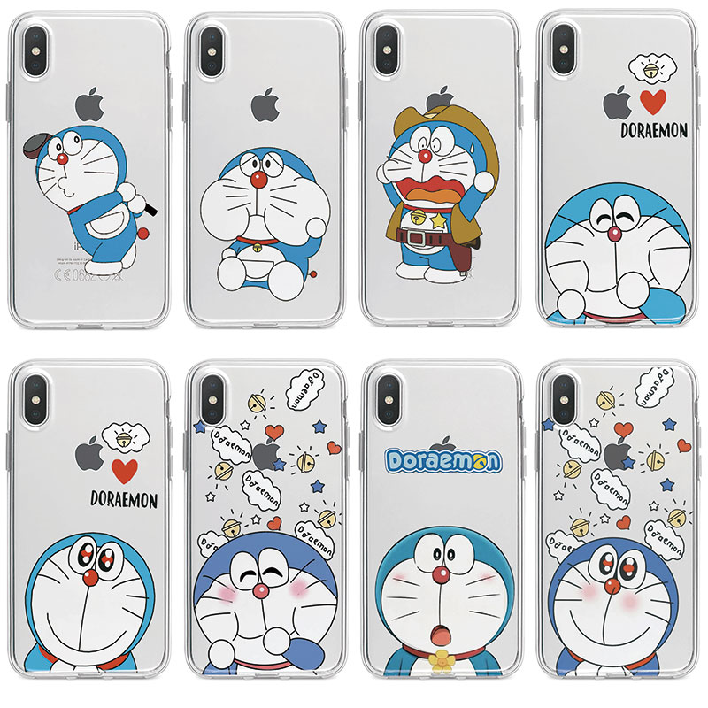 Ốp lưng Huawei Y6 II Y6 2017 Prime 2018 Y6 Pro 2019 vỏ điện thoại Silicone mềm Đôrêmon2