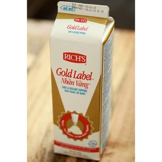 Kem Tươi Richs Gold Label 907g