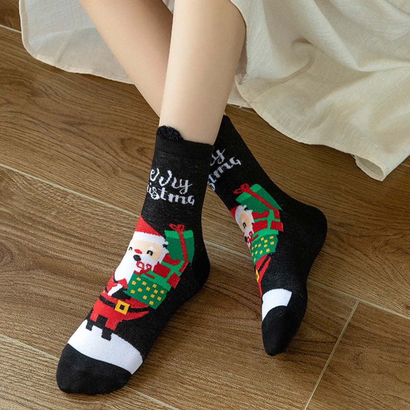 Vớ Họa Tiết Noel - Tất Giáng Sinh Người Tuyết (Giao Ngẫu Nhiên)