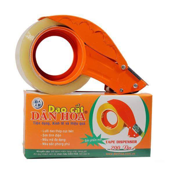 Cắt băng keo 200 yard dán thùng 5cm 200yard