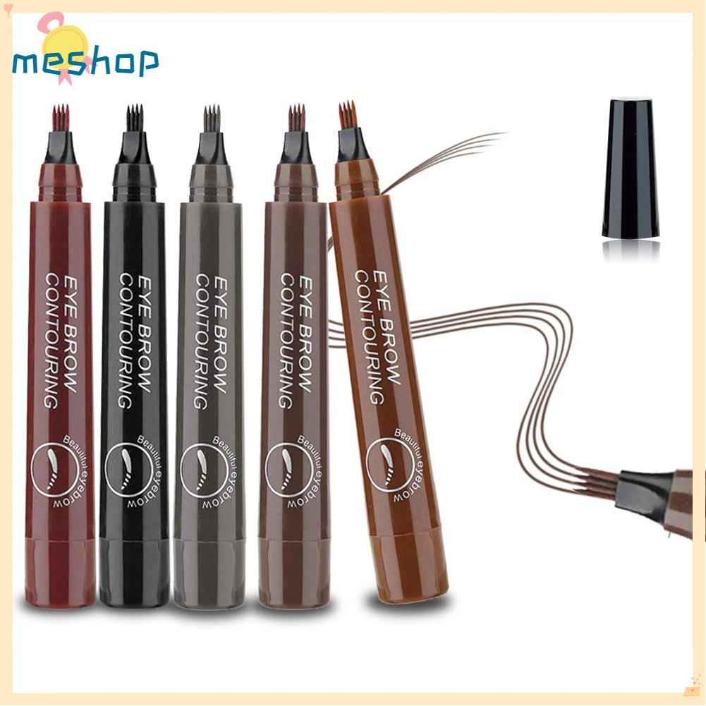 Bút Chì Kẻ Lông Mày Màu Đen Tự Nhiên Lâu Trôi ME