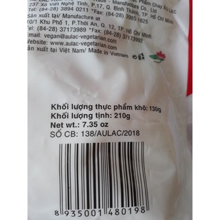 Ốc bưu chay  Âu Lạc gói 210g