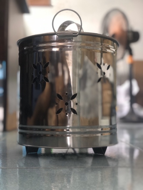 Thùng đốt vàng mã cỡ trung- KT: phi 27x29