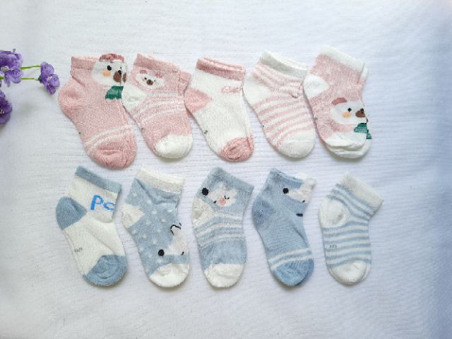 Tất cổ cao bé trai bé gái / Vớ cho bé sơ sinh - 3 tuổi