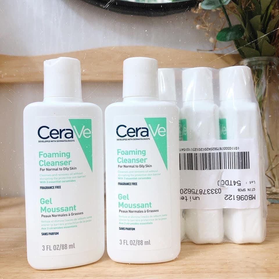Sữa Rửa Mặt CeraVe Foaming Facial Cleanser 236ml