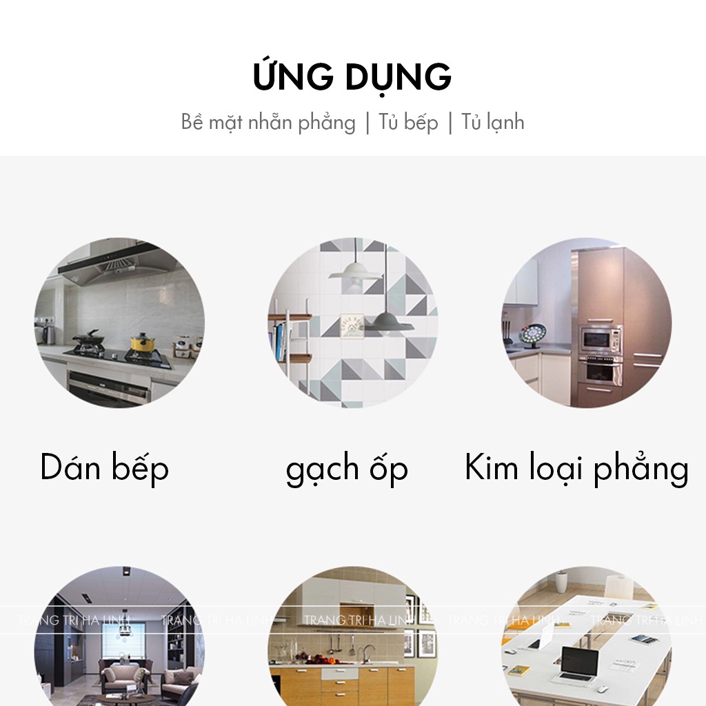 Decal nhôm xước dán tủ lạnh màu bạc và vàng chống thấm nước
