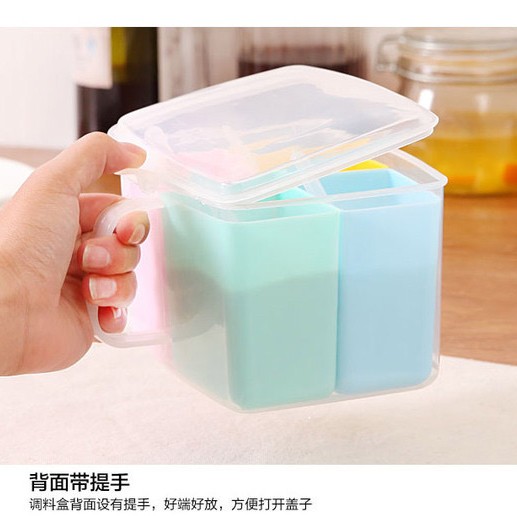 Set 4 Cặp Lọ Đựng Gia Vị 4 Trong 1 Tiện Dụng Cho Nhà Bếp | BigBuy360 - bigbuy360.vn