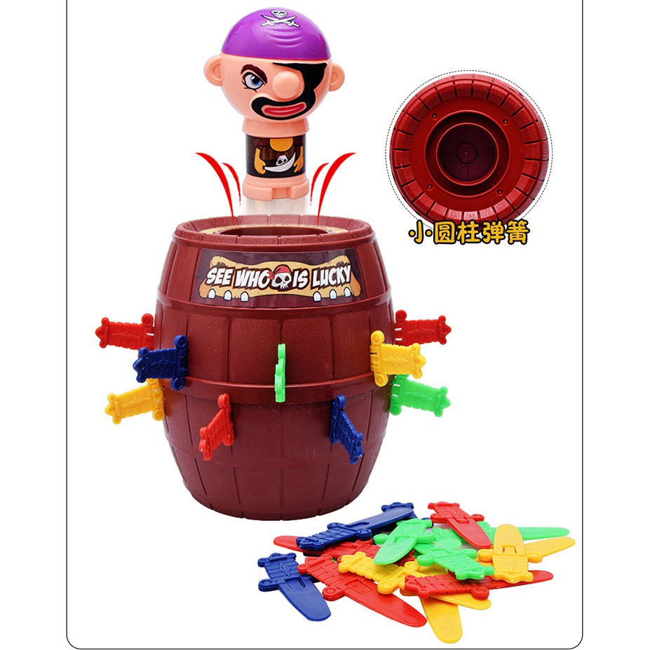 Bộ đồ chơi đâm hải tặc thú vị có size to nhỏ vừa (kèm kiếm) cho bé