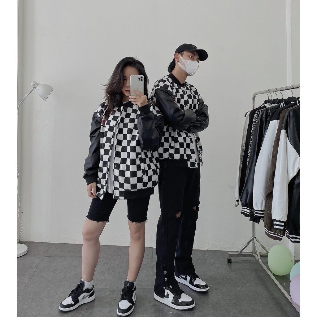 Quần bò rách nút nam nữ unisex QB101