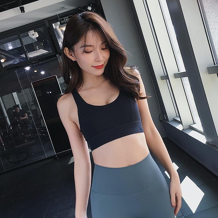 Áo Bra Tập Gym Nữ ❤️𝑯𝑨̀𝑵𝑮 𝑿𝑰̣𝑵❤️ Áo Lót Mút Đúc Cài Sau Thể Thao Nữ 𝐆𝐘𝐌𝐒𝐓𝐎𝐑𝐄 046