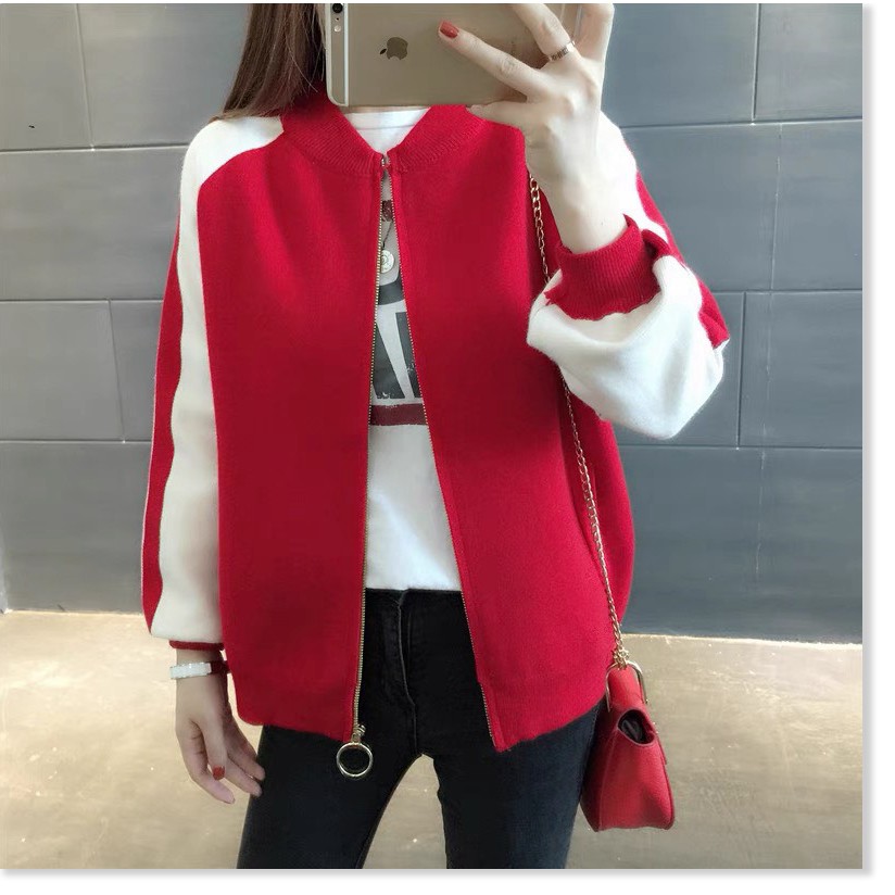 ÁO KHOÁC HOODIE NỮ THỜI TRANG HÀN CÓ DÂY KÉO DỄ PHỐI ĐỒ