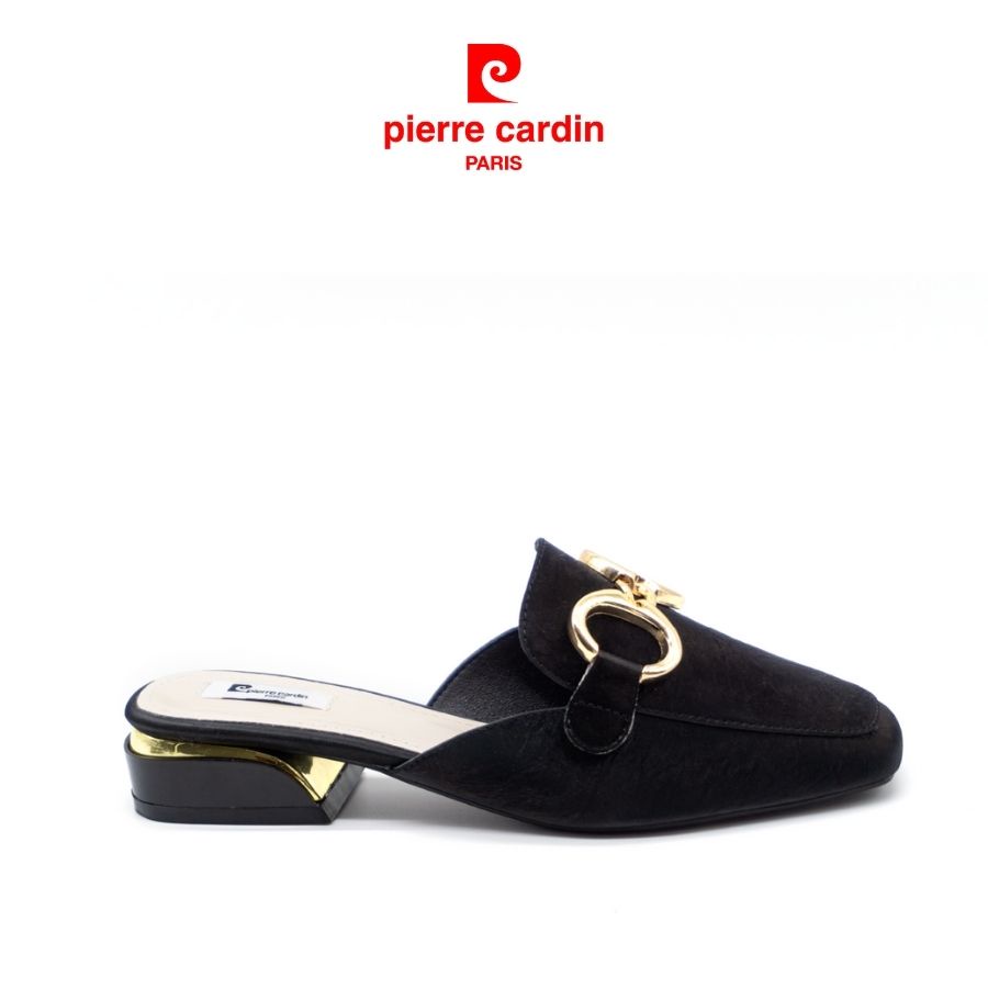 [NEW ARRIVAL] Giày Mules Nữ, Chất Liệu Da Nhung Cao Cấp Pierre Cardin - PCWFWSF 151